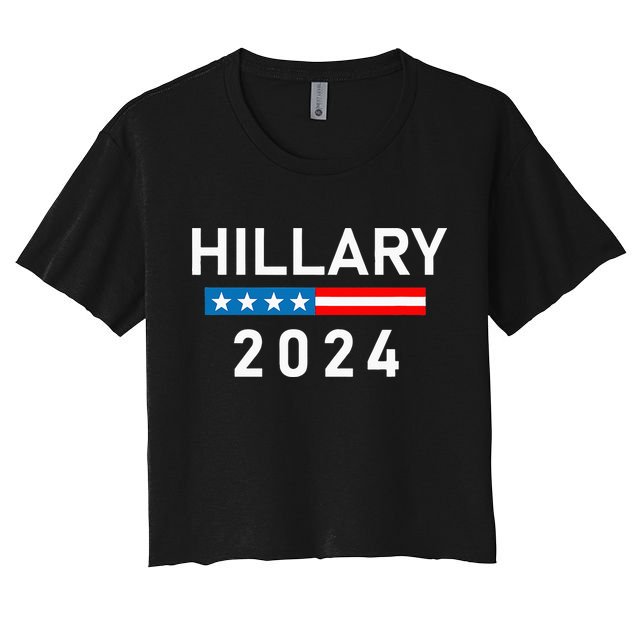 Hillary Clinton 2024 Hillary Clinton For President Crop Top