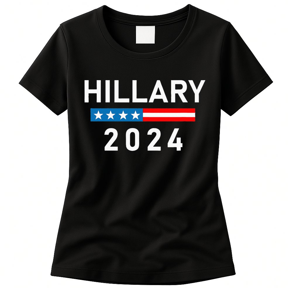 Hillary Clinton 2024 Hillary Clinton For President Womens T-Shirt
