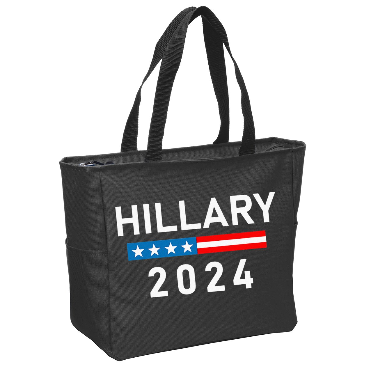 Hillary Clinton 2024 Hillary Clinton For President Zip Tote Bag