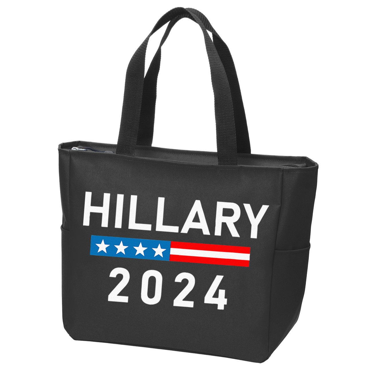 Hillary Clinton 2024 Hillary Clinton For President Zip Tote Bag