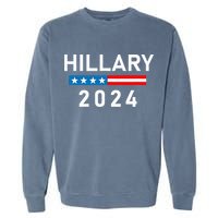 Hillary Clinton 2024 Hillary Clinton For President Garment-Dyed Sweatshirt
