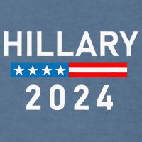 Hillary Clinton 2024 Hillary Clinton For President Garment-Dyed Sweatshirt