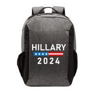 Hillary Clinton 2024 Hillary Clinton For President Vector Backpack