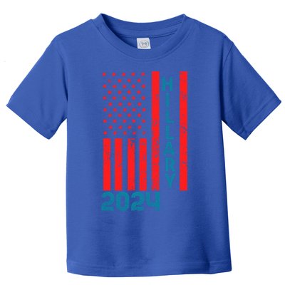 Hillary Clinton 2024 For President Gift Toddler T-Shirt