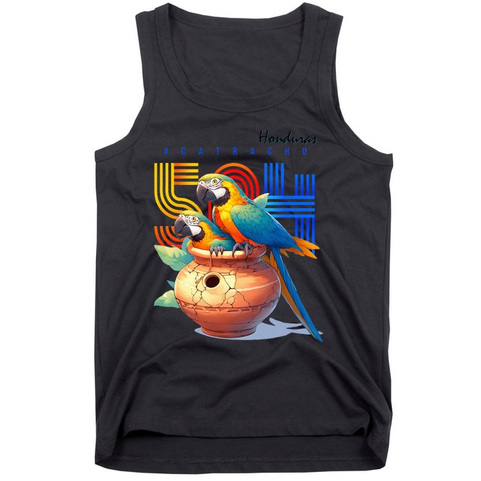 Honduras catracho 504 parrots Tank Top