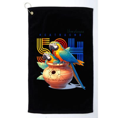 Honduras catracho 504 parrots Platinum Collection Golf Towel