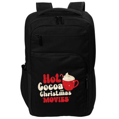 Hot Cocoa And Christmas Movies Holiday Impact Tech Backpack