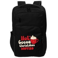 Hot Cocoa And Christmas Movies Holiday Impact Tech Backpack
