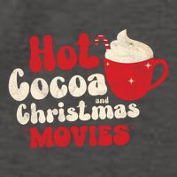 Hot Cocoa And Christmas Movies Holiday Vector Backpack