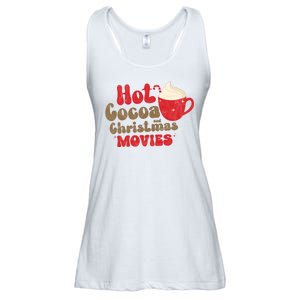 Hot Cocoa And Christmas Movies Holiday Ladies Essential Flowy Tank