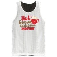 Hot Cocoa And Christmas Movies Holiday Mesh Reversible Basketball Jersey Tank