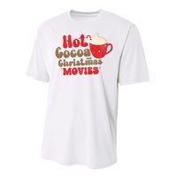 Hot Cocoa And Christmas Movies Holiday Performance Sprint T-Shirt