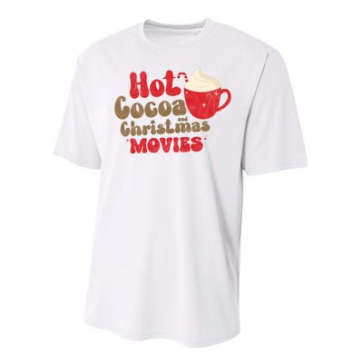 Hot Cocoa And Christmas Movies Holiday Performance Sprint T-Shirt