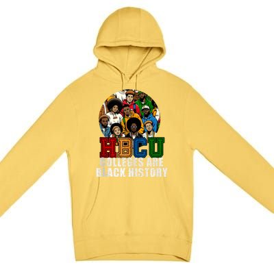 Hbcu Colleges Are Black History Month Premium Pullover Hoodie