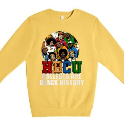 Hbcu Colleges Are Black History Month Premium Crewneck Sweatshirt