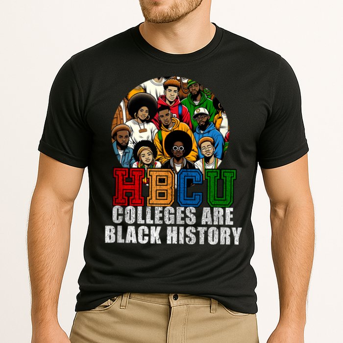 Hbcu Colleges Are Black History Month Cooling Performance Crew T-Shirt