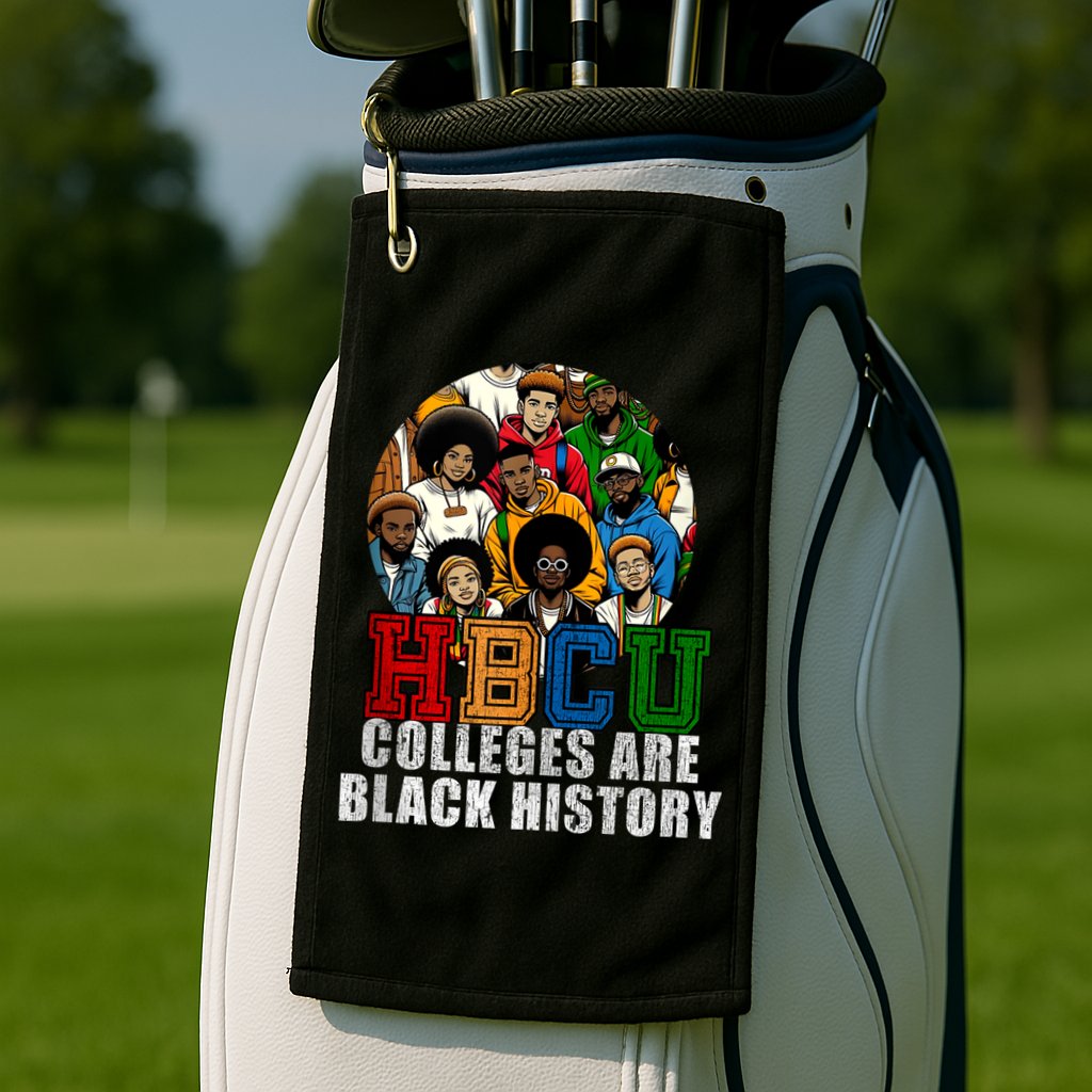 Hbcu Colleges Are Black History Month Golf Towel
