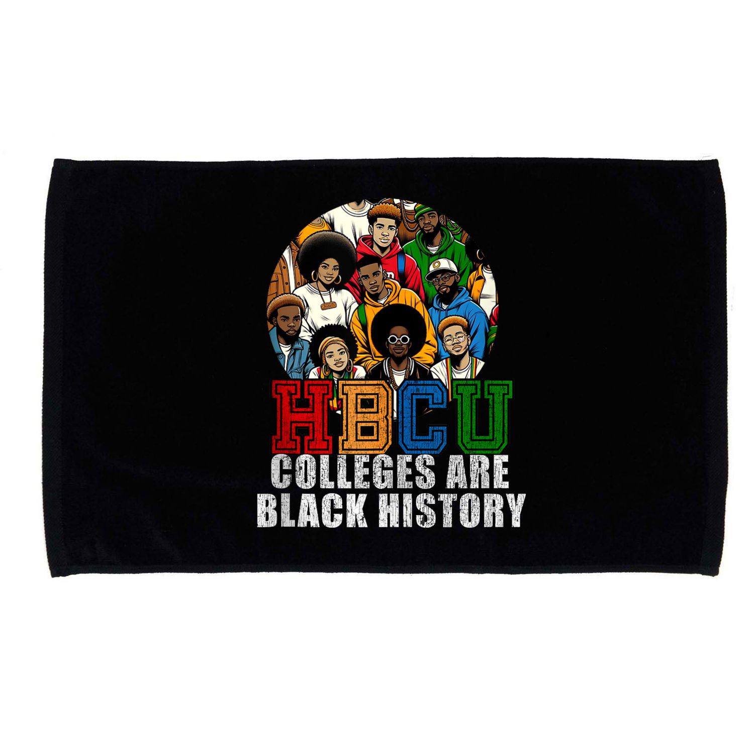 Hbcu Colleges Are Black History Month Microfiber Hand Towel