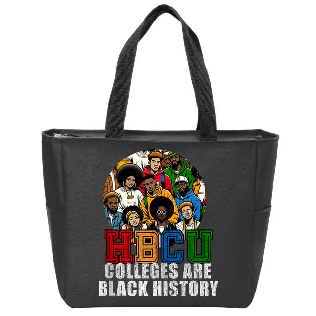 Hbcu Colleges Are Black History Month Zip Tote Bag