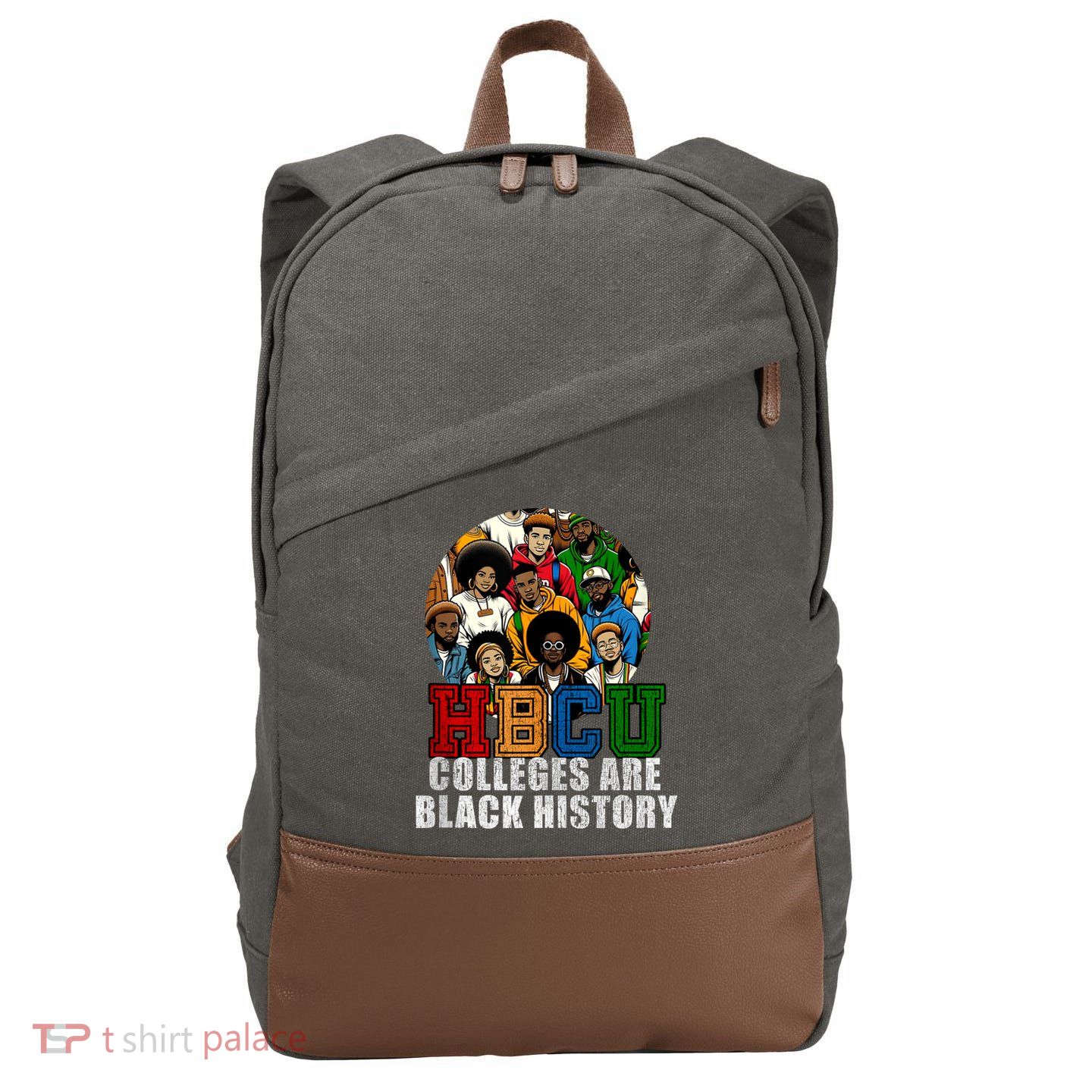 Hbcu Colleges Are Black History Month Cotton Canvas Backpack