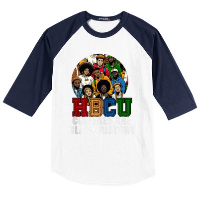 Hbcu Colleges Are Black History Month Baseball Sleeve Shirt