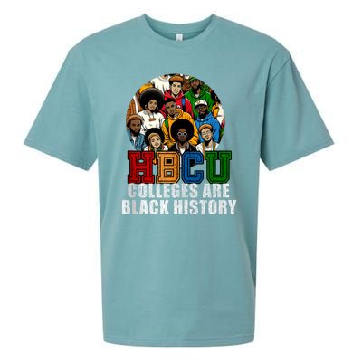 Hbcu Colleges Are Black History Month Sueded Cloud Jersey T-Shirt