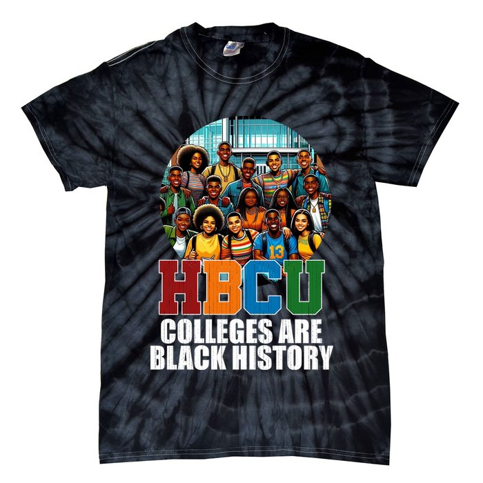 Hbcu Colleges Are Black History Month Tie-Dye T-Shirt