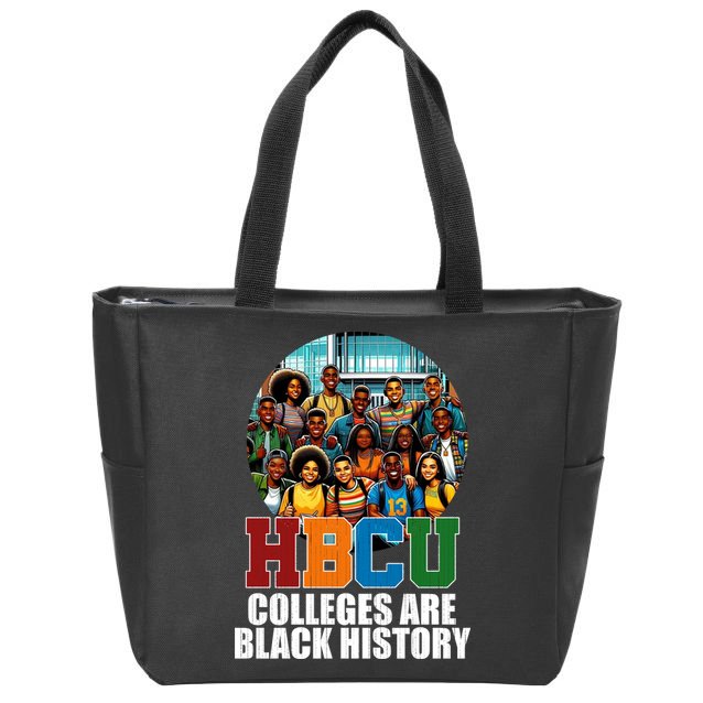 Hbcu Colleges Are Black History Month Zip Tote Bag