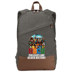 Hbcu Colleges Are Black History Month Cotton Canvas Backpack