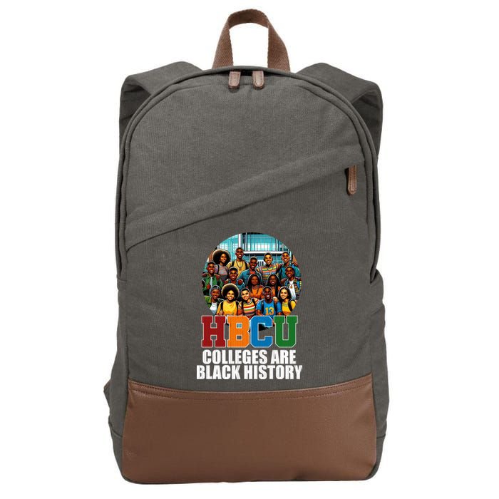 Hbcu Colleges Are Black History Month Cotton Canvas Backpack