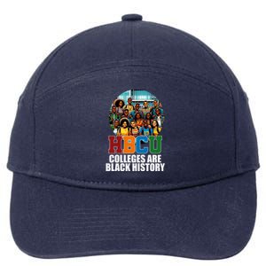 Hbcu Colleges Are Black History Month 7-Panel Snapback Hat