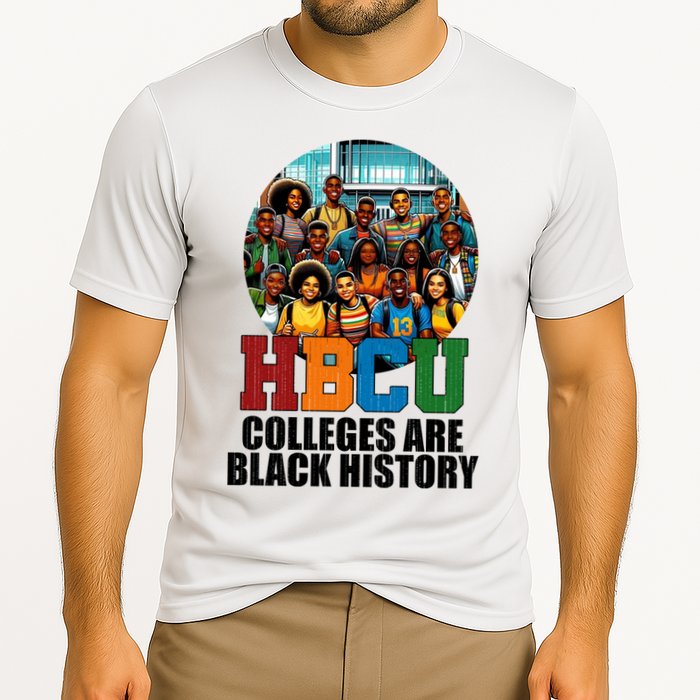 Hbcu Colleges Are Black History Month Cooling Performance Crew T-Shirt
