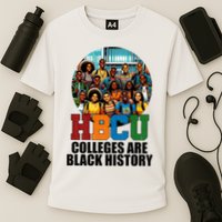 Hbcu Colleges Are Black History Month Cooling Performance Crew T-Shirt