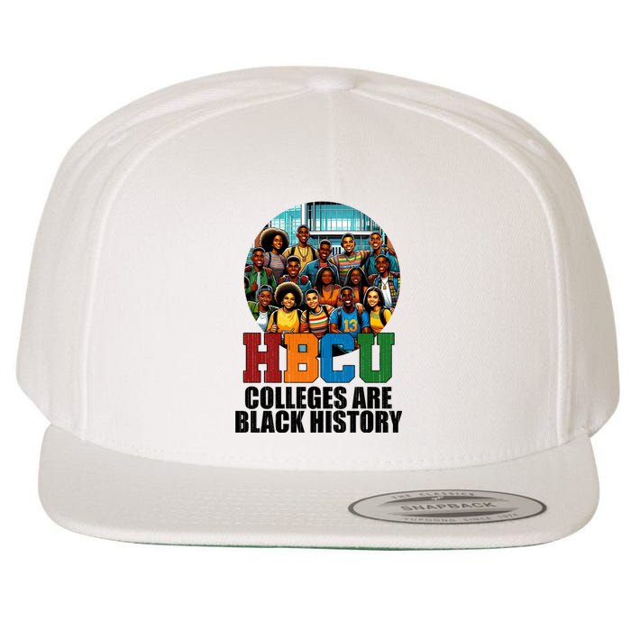 Hbcu Colleges Are Black History Month Wool Snapback Cap