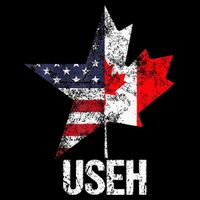 Half Canadian American Useh Canada Usa Flag United States Backpack