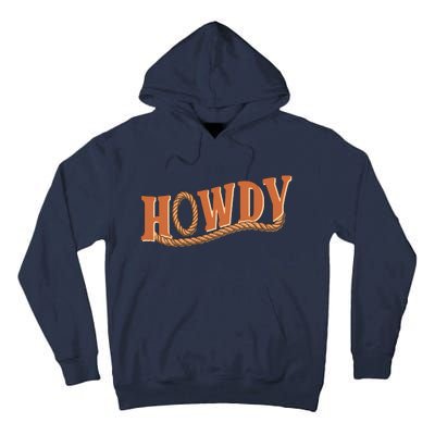 Howdy Cowboy And Cowgirl Western Tall Hoodie