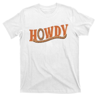 Howdy Cowboy And Cowgirl Western T-Shirt