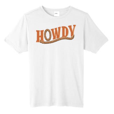 Howdy Cowboy And Cowgirl Western Tall Fusion ChromaSoft Performance T-Shirt