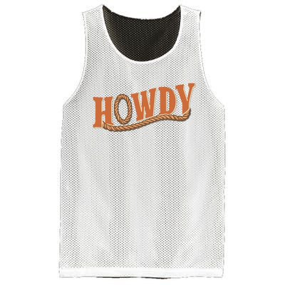 Howdy Cowboy And Cowgirl Western Mesh Reversible Basketball Jersey Tank