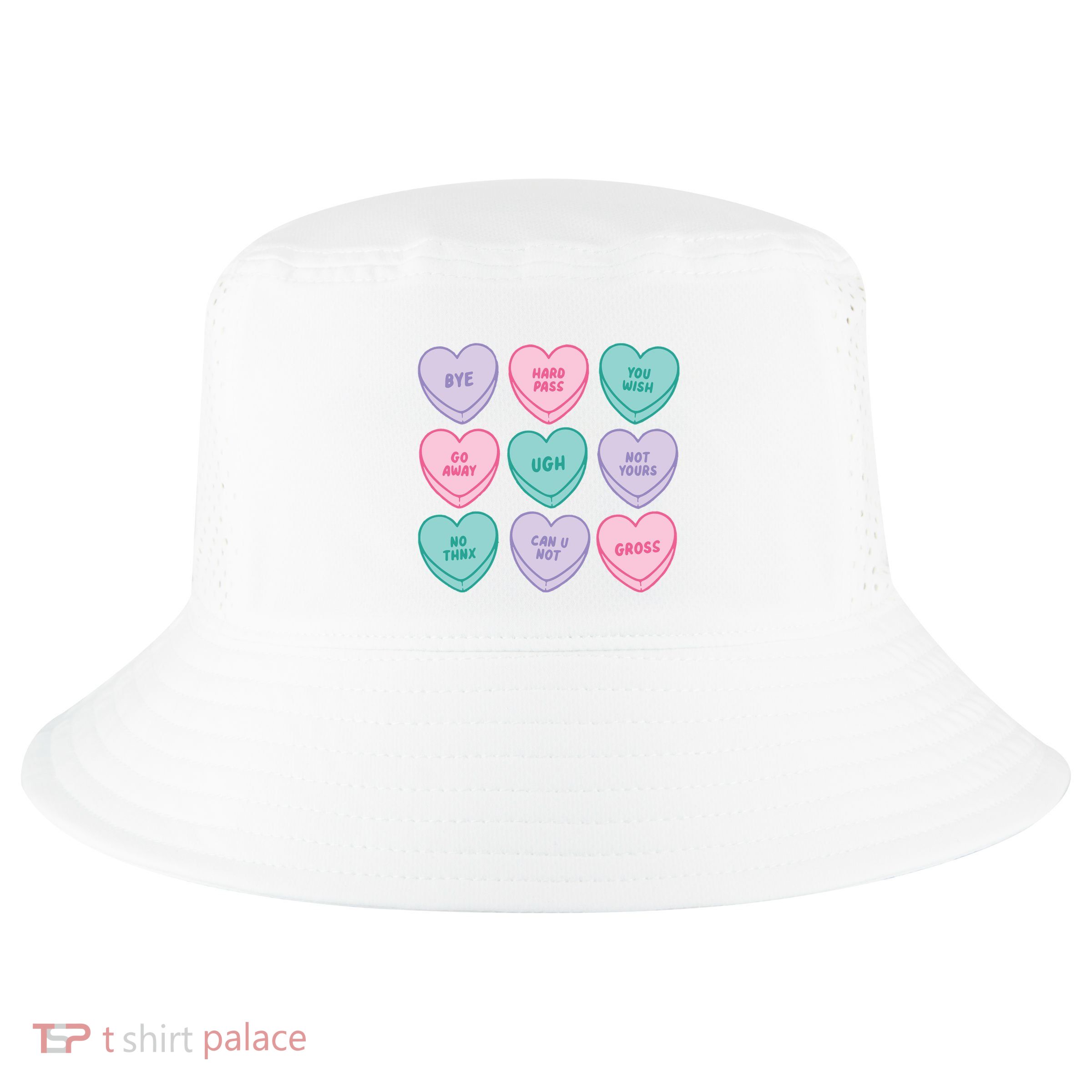 Heart Candy Antivalentine Cool Comfort Performance Bucket Hat