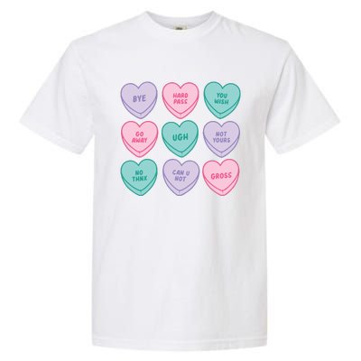 Heart Candy Antivalentine Garment-Dyed Heavyweight T-Shirt