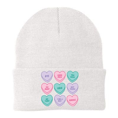 Heart Candy Antivalentine Knit Cap Winter Beanie