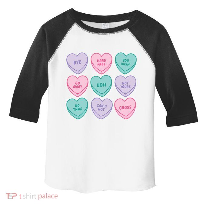 Heart Candy Antivalentine Toddler Fine Jersey T-Shirt