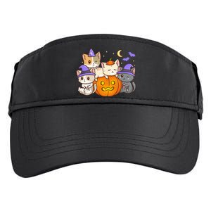 Halloween Cats Anime Cat Kawaii Neko Pumpkin Cat Lover Witch Adult Drive Performance Visor