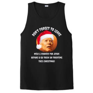 Happy Christmas Anti Joe Biden Funny Halloween Pumpkin PosiCharge Competitor Tank