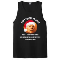 Happy Christmas Anti Joe Biden Funny Halloween Pumpkin PosiCharge Competitor Tank