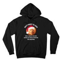 Happy Christmas Anti Joe Biden Funny Halloween Pumpkin Tall Hoodie