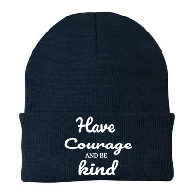 Have Courage And Be Kind Knit Cap Winter Beanie