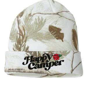 Happy Camper Artwork Red Rose Floral Designs Cute Gift Kati Licensed 12" Camo Beanie