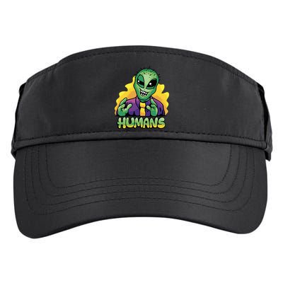 Humans Crazy Alien Funny Adult Drive Performance Visor